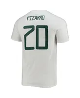 Men's adidas Rodolfo Pizarro White Mexico National Team Amplifier Name and Number T-shirt