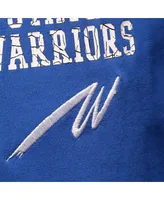 Men's Nike Royal Gold State Warriors 2021/22 Classic Edition Origins Courtside T-shirt