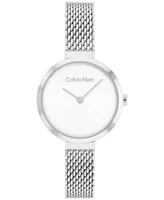 Calvin Klein Stainless Steel Mesh Bracelet Watch 28mm