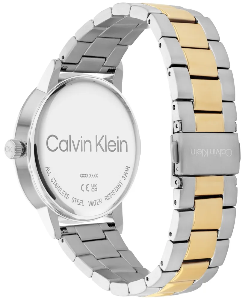 Calvin Klein Two-Tone Stainless Steel Bracelet Watch 43mm