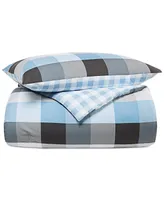 Charter Club Kids Gingham 3-Pc. Comforter Set, Full/Queen, Created for Macy's