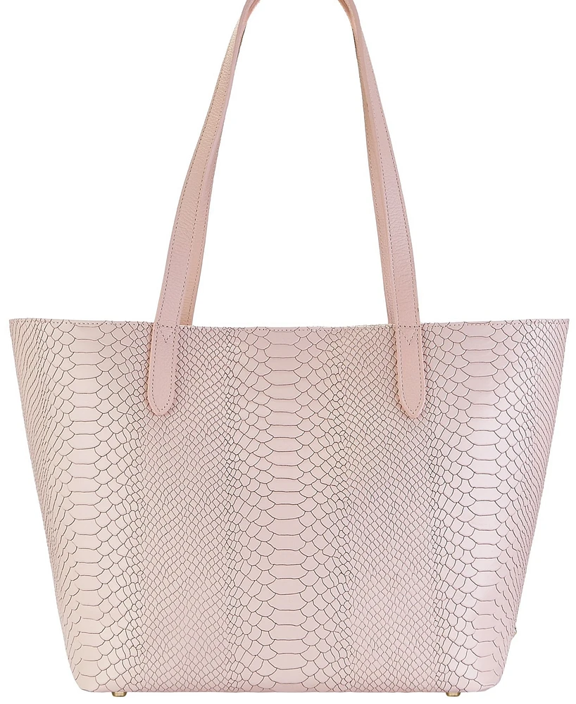 GiGi New York Teddie Leather Tote