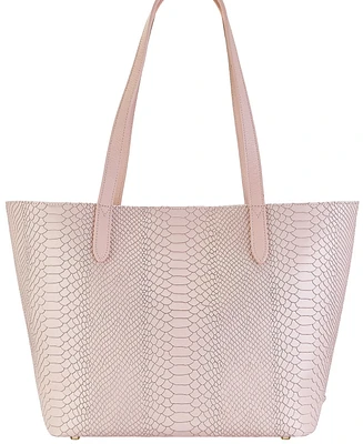 GiGi New York Teddie Leather Tote