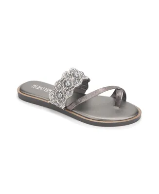 Kenneth Cole Reaction Women' Spring X Band Scallop Flat Sandals
