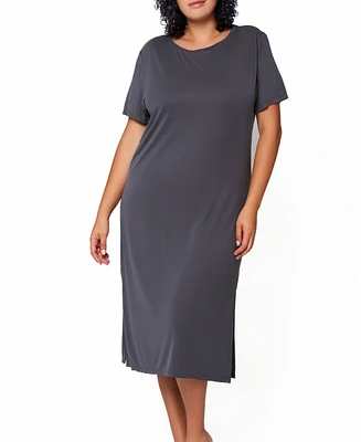 Lilliana Plus Modal Lounge Dress