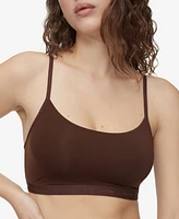 Calvin Klein Women's Form To Body Unlined Bralette QF6757