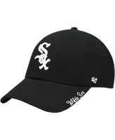 Women's '47 Black Chicago White Sox Team Miata Clean Up Adjustable Hat