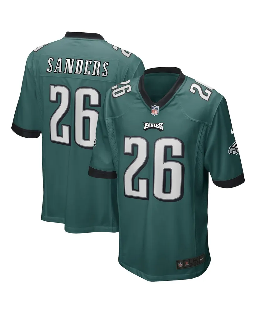 Women's Nike Miles Sanders Black Philadelphia Eagles Game Jersey