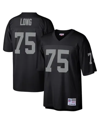 Men's Mitchell & Ness Howie Long Black Las Vegas Raiders Retired Player Legacy Replica Jersey