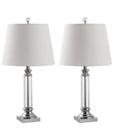 Safavieh Set of 2 Zara Crystal Table Lamps