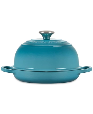 Le Creuset Caribbean 1.75 Qt Enameled Cast Iron Bread Oven with Lid