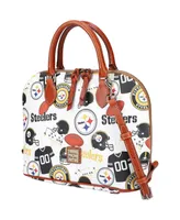 Women's Dooney & Bourke Pittsburgh Steelers Gameday Zip Zip Satchel