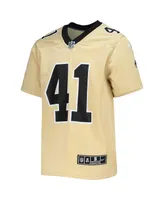 Big Boys Nike Alvin Kamara Gold New Orleans Saints Inverted Team Game Jersey