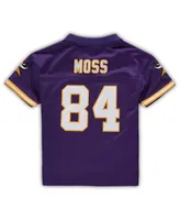 Preschool Boys and Girls Mitchell & Ness Randy Moss Purple Minnesota Vikings 1998 Retired Legacy Jersey