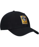 Men's '47 Black Pittsburgh Pirates Logo Cooperstown Collection Clean Up Adjustable Hat