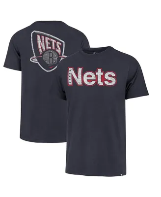 Men's '47 Navy Brooklyn Nets 2021/22 City Edition Mvp Franklin T-shirt
