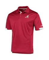 Men's Colosseum Crimson Alabama Tide Santry Polo