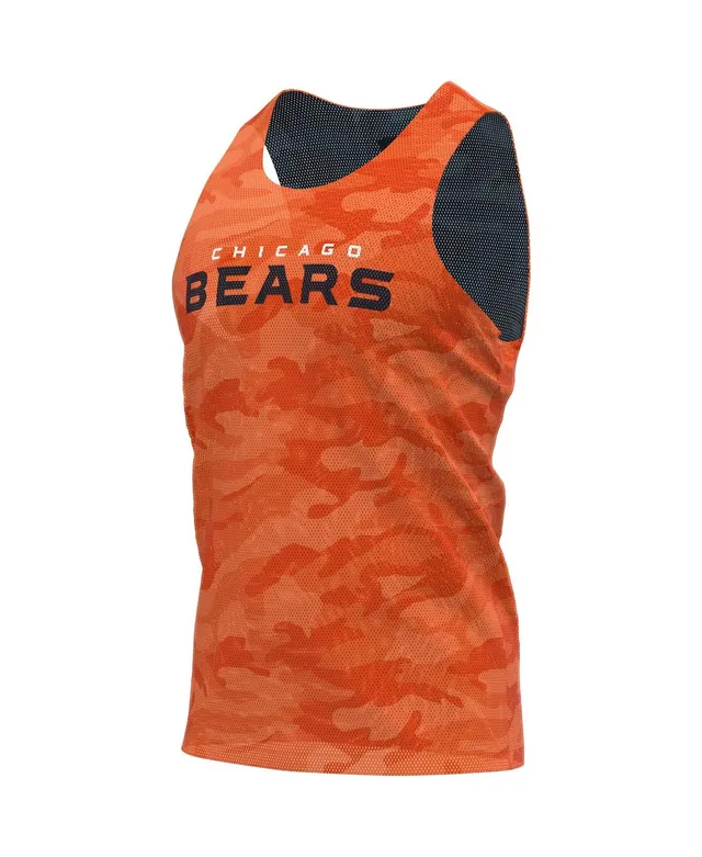 Men's FOCO Navy Chicago Bears Floral Reversible Mesh Tank Top Size: Medium