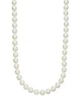 Charter Club Imitation Pearl (8mm) Strand Necklace, 24" + 2" extender, Created for Macy's