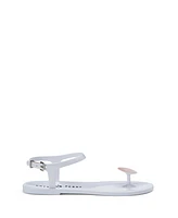 Katy Perry Women's Iconic Geli Toe Post Flat Jelly Sandals