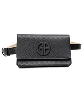 Giani Bernini Buckle Logo Fanny Pack, Exclusively at Macy's