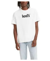 Levi's Men's Relaxed Fit Crewneck Poster Logo T-shirt