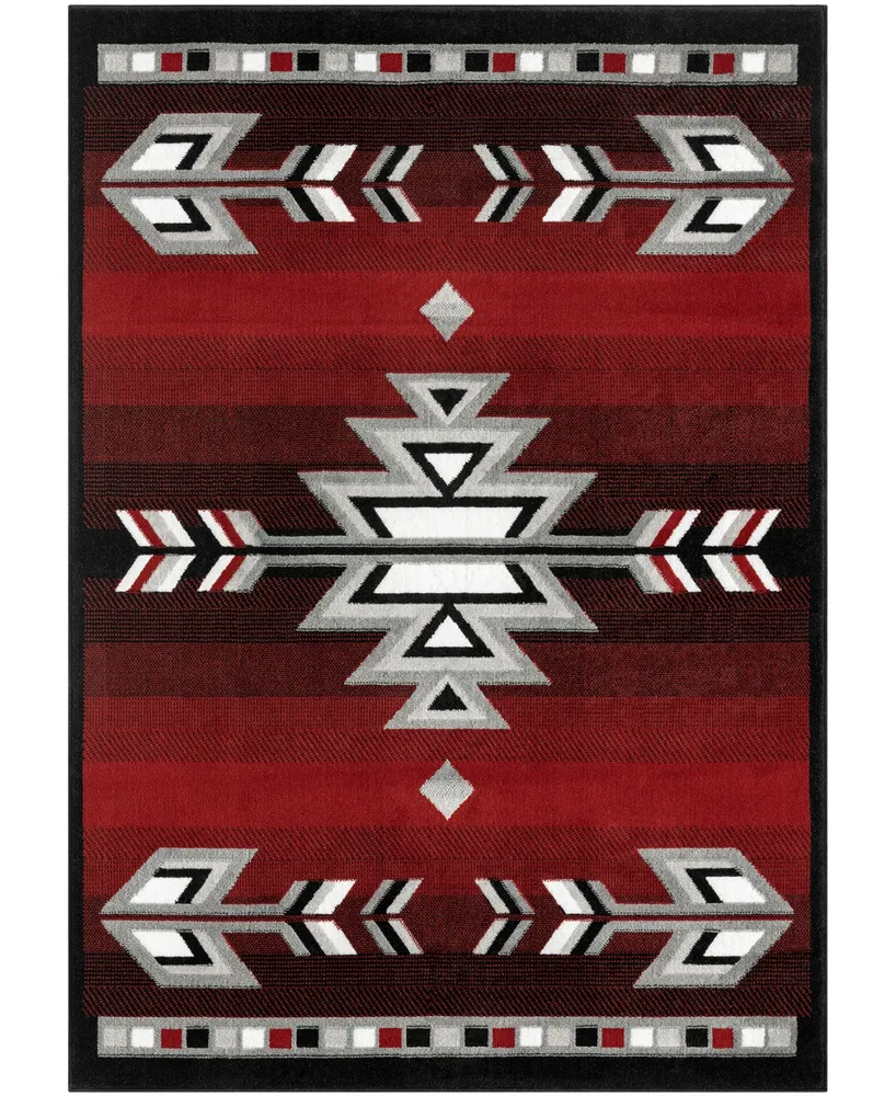 Global Rug Designs Questa Que-01 7' 8" x 10' 7" Area Rug