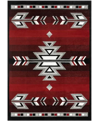 Global Rug Designs Questa Que-01 7' 8" x 10' 7" Area Rug