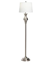 60" Floor Lamp - Silver