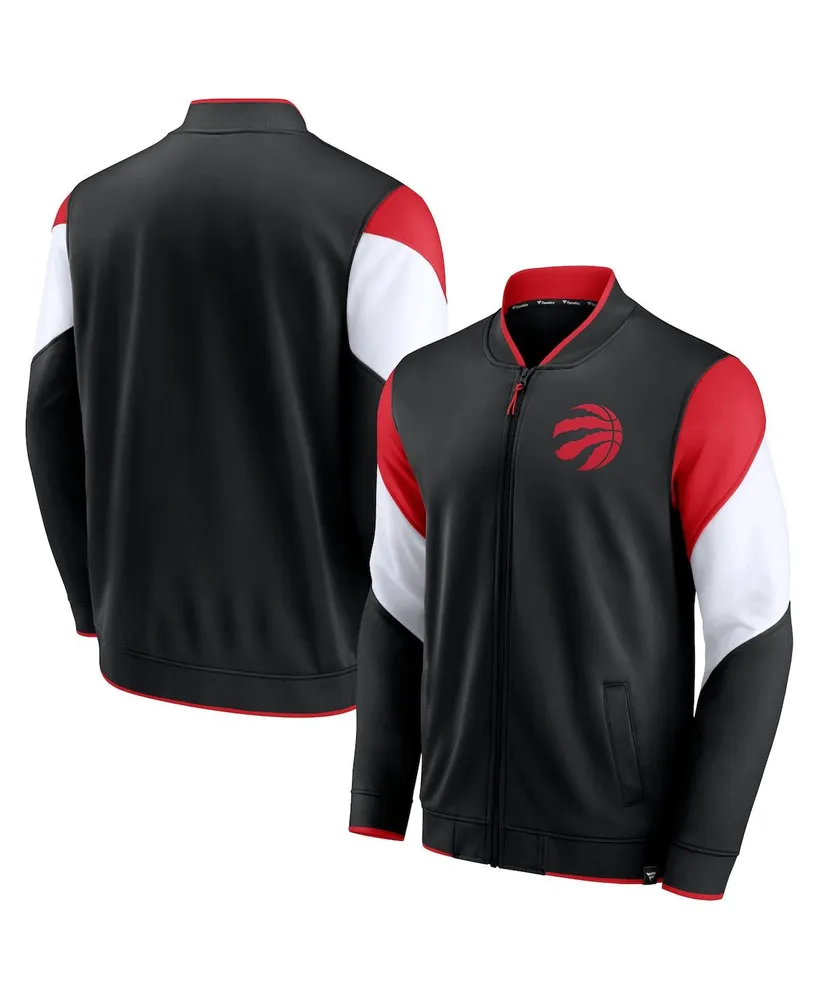 Men's Fanatics Black Toronto Raptors League Best Performance Full-Zip Jacket