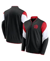 Men's Fanatics Black Toronto Raptors League Best Performance Full-Zip Jacket