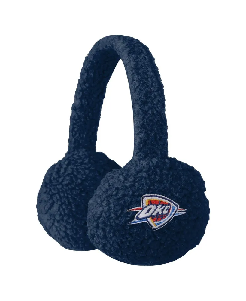 Men's and Women's Foco Royal Oklahoma City Thunder Sherpa Earmuffs