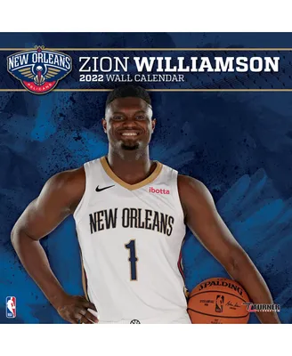 Turner Licensing Zion Williamson New Orleans Pelicans 2022 Player Wall Calendar