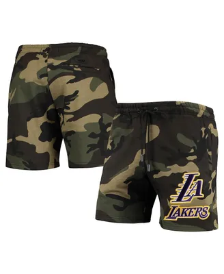 Men's Pro Standard Camo Los Angeles Lakers Team Shorts