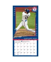 Turner Licensing Texas Rangers 2022 Wall Calendar