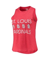Women's Concepts Sport Navy, Red St. Louis Cardinals Meter Muscle Tank Top and Pants Sleep Set