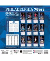 Turner Licensing Philadelphia 76ers 2022 Wall Calendar