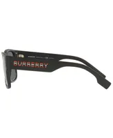 Burberry Men's Polarized Sunglasses, BE4358 Knight 57