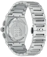 Salvatore Ferragamo Men's Swiss Chronograph Vega Stainless Steel Bracelet Watch 42mm