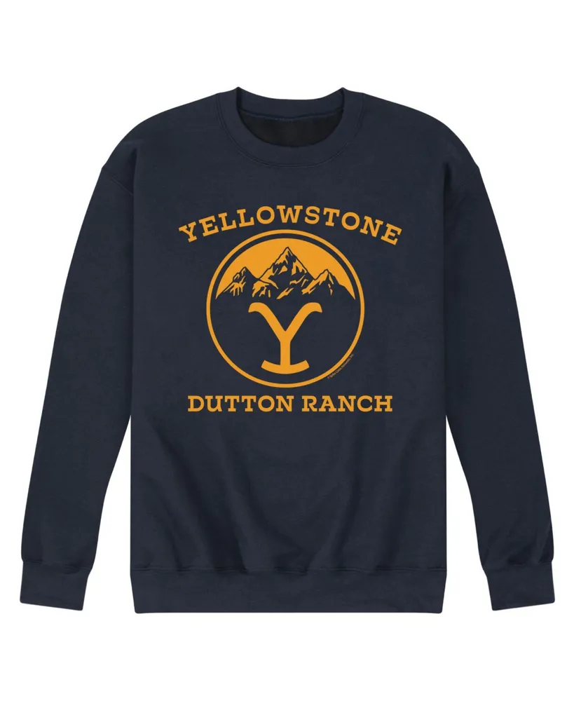 Men's Yellowstone Y Moutains Fleece Sweatshirt