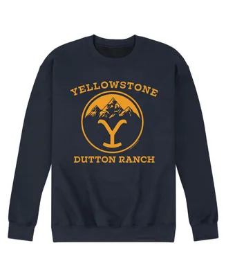 Men's Yellowstone Y Moutains Fleece Sweatshirt