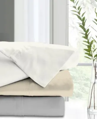 800 Thread Count Wrinkle Resistant Sateen Solid Sheet Set Collection