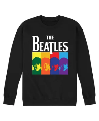 Men's The Beatles Group Faces Fleece Sweatshirt