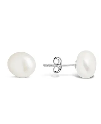 Baroque Imitation Pearl Stud Earrings