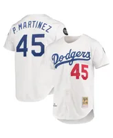 Men's Pedro Martinez White Los Angeles Dodgers 1993 Cooperstown Collection Home Authentic Jersey