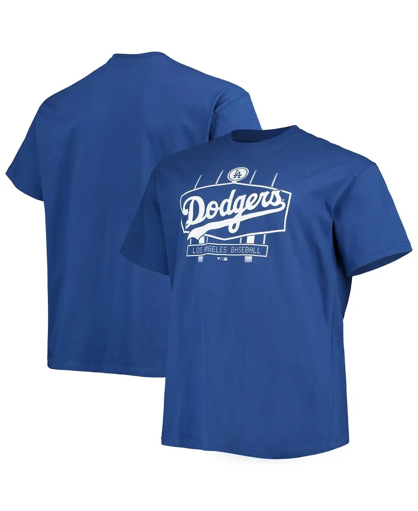 Los Angeles Dodgers Big & Tall Long Sleeve T-Shirt - Royal