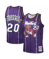 Men's Damon Stoudamire Purple Toronto Raptors 1995-96 Hardwood Classics Swingman Player Jersey