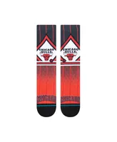 Men's Chicago Bulls Hardwood Classics Fader Collection Crew Socks