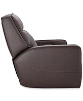 Closeout! Dextan Leather -Pc. Sofa with Power Recliners