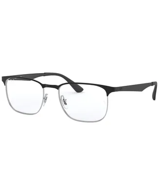 Ray-Ban RX6363 Men's Square Eyeglasses